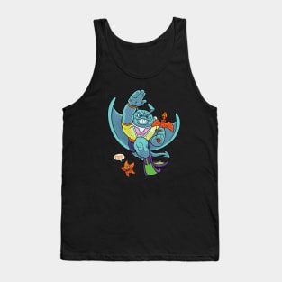 Ray Fillet the mutant Stingray hero. Tank Top